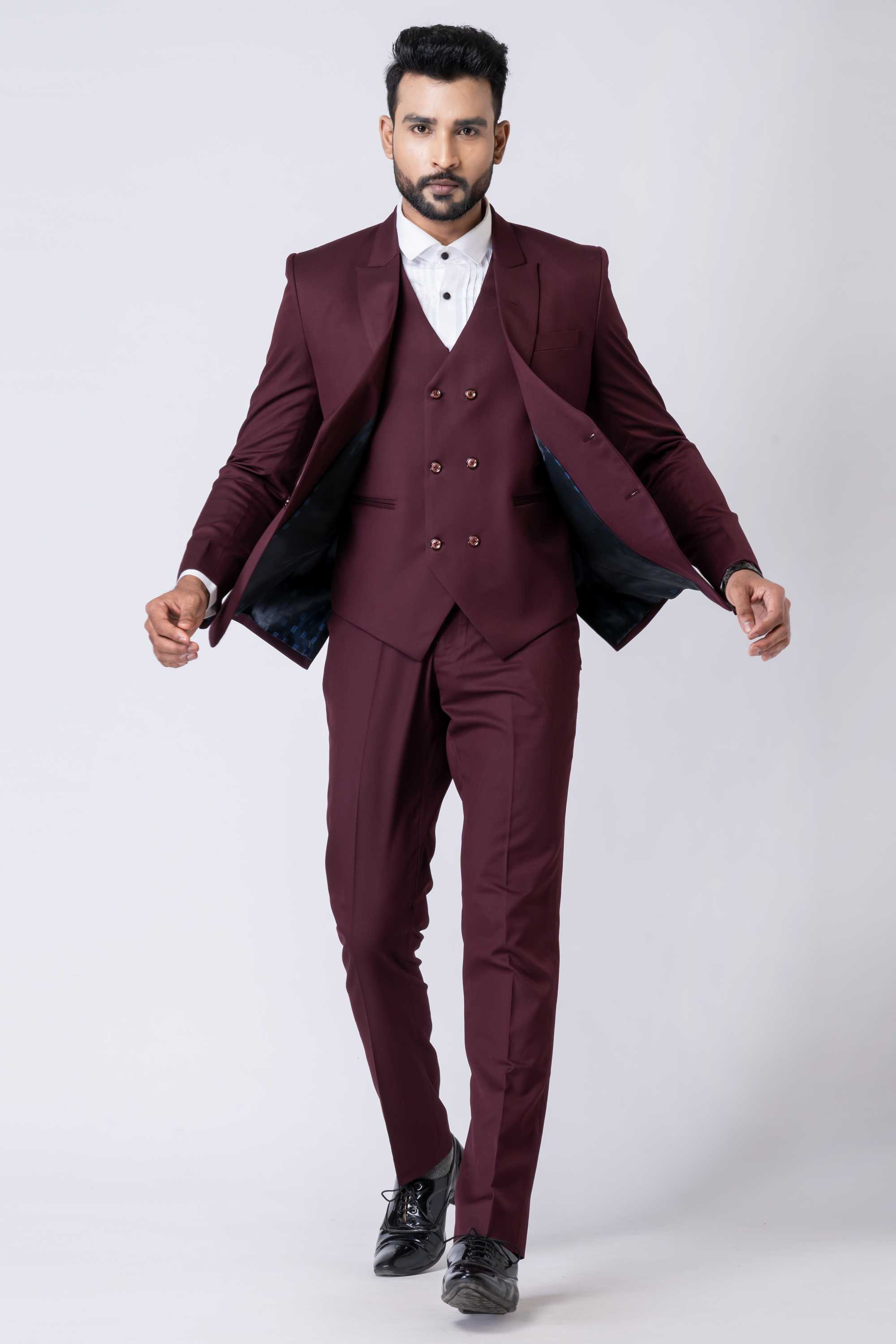 YNF Wholesale Polyester Mens Suits RIN223 Series 5051 to 5062 | Surat Manufacturer