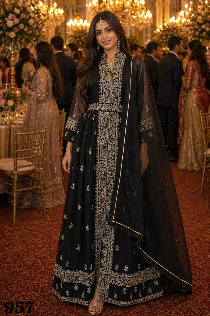 YNF Wholesale Premium Georgette Ladies Suits KESH481 KAJAL | Surat Manufacturer