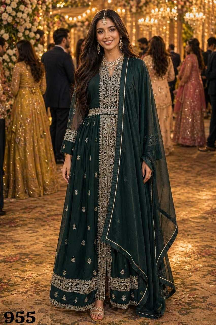 YNF Wholesale Premium Georgette Ladies Suits KESH481 KAJAL | Surat Manufacturer