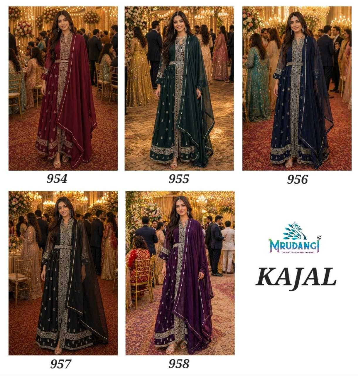 YNF Wholesale Premium Georgette Ladies Suits KESH481 KAJAL | Surat Manufacturer