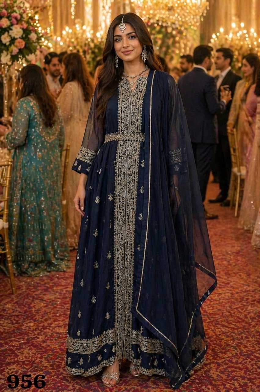 YNF Wholesale Premium Georgette Ladies Suits KESH481 KAJAL | Surat Manufacturer