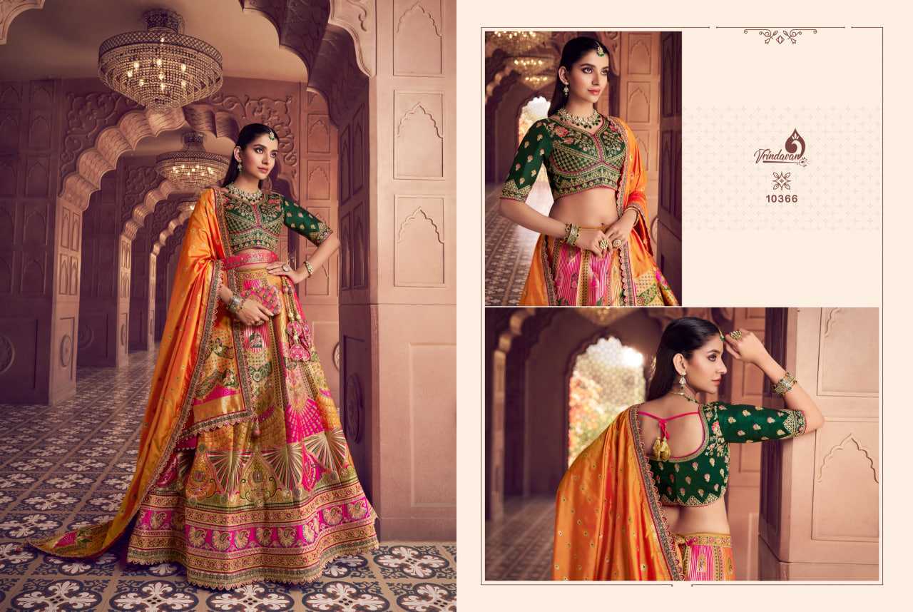 YNF Wholesale Premium Silk Silk Lehenga KESH113 Royal Vrindavan Vol 69 | Surat Manufacturer