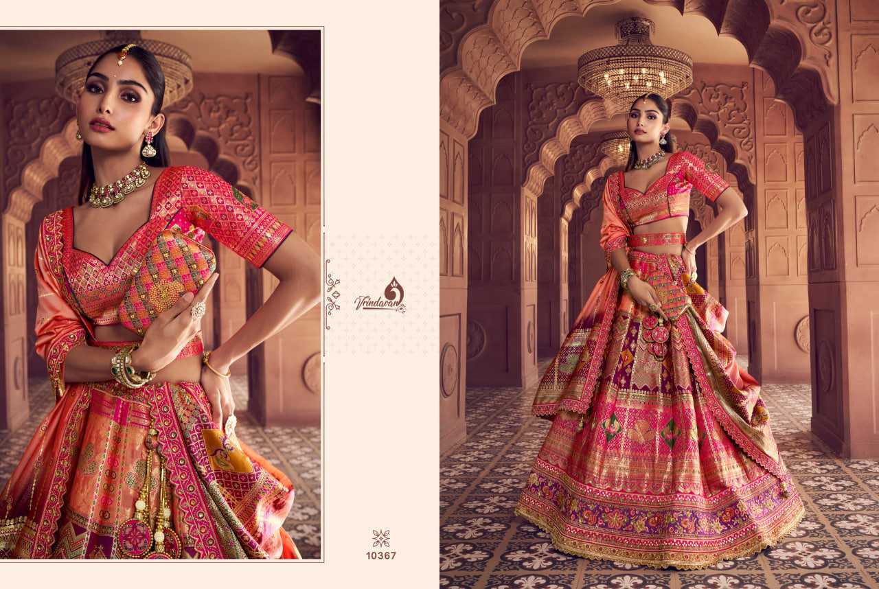 YNF Wholesale Premium Silk Silk Lehenga KESH113 Royal Vrindavan Vol 69 | Surat Manufacturer