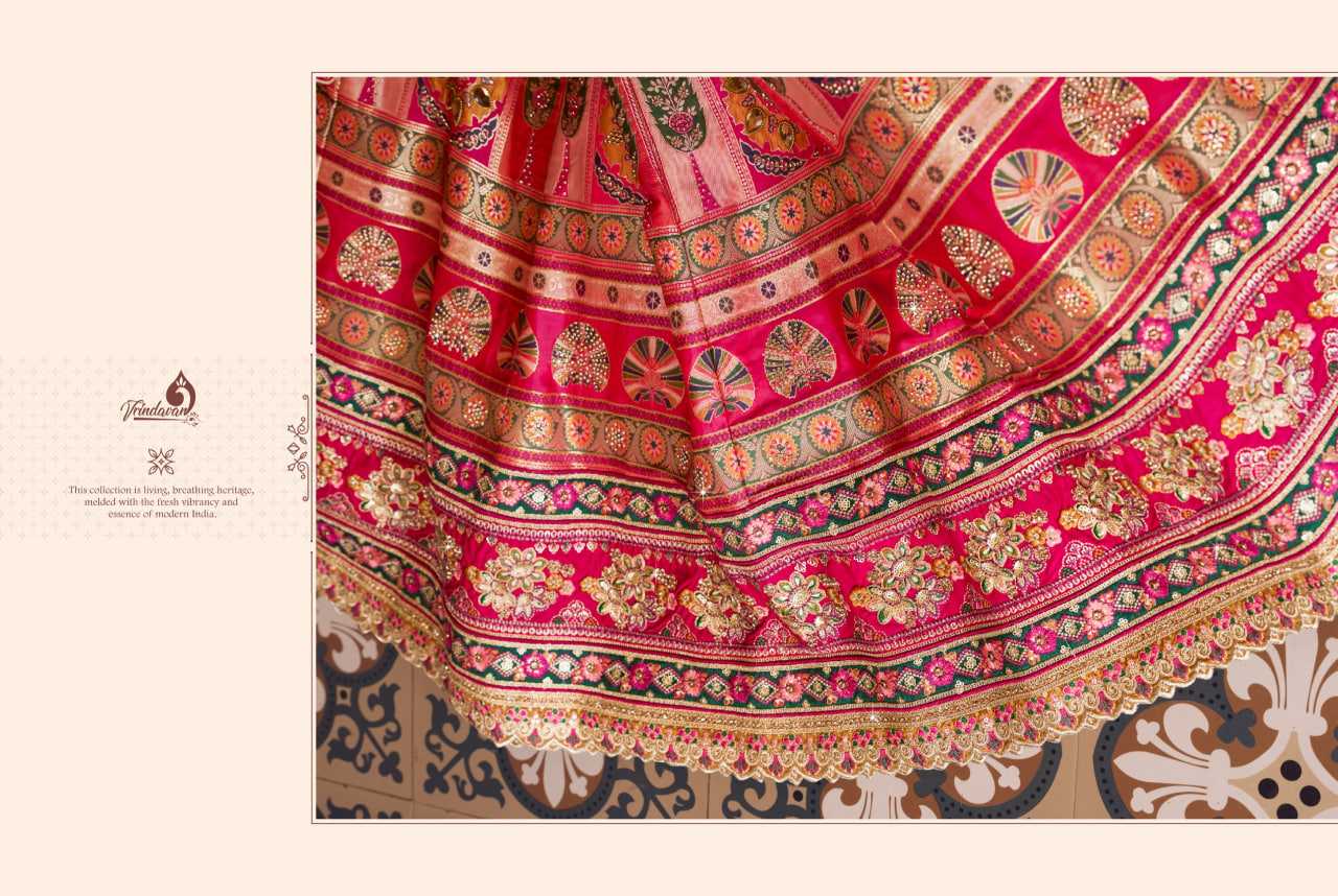YNF Wholesale Premium Silk Silk Lehenga KESH113 Royal Vrindavan Vol 69 | Surat Manufacturer