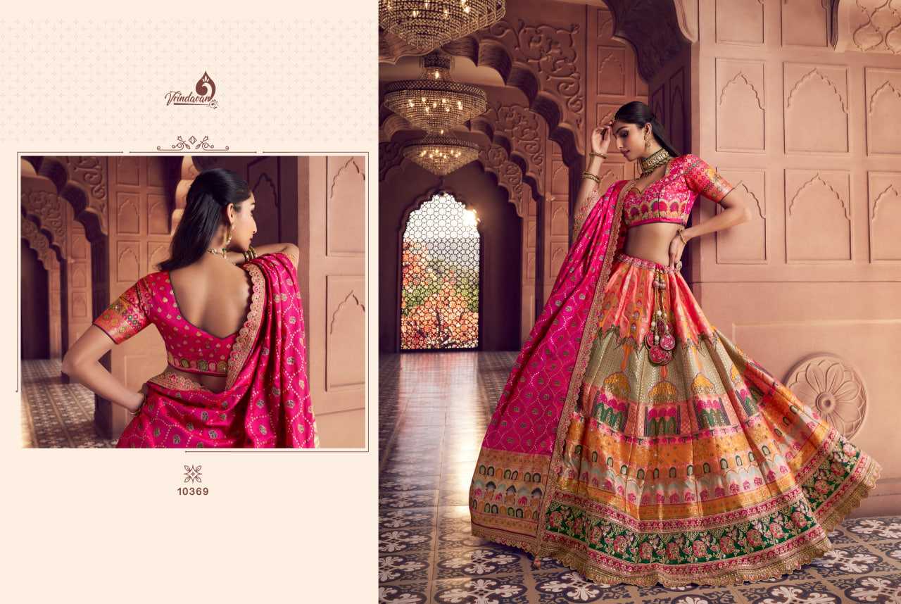 YNF Wholesale Premium Silk Silk Lehenga KESH113 Royal Vrindavan Vol 69 | Surat Manufacturer