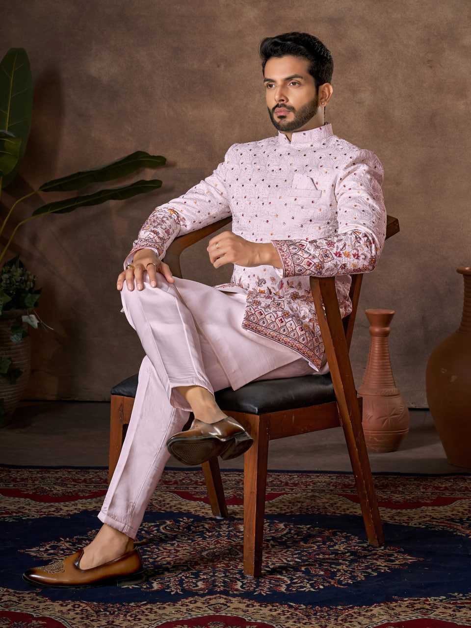 YNF Wholesale Premium Silk Embroidered Kurta Pajama RIN223 1761 | Surat Manufacturer