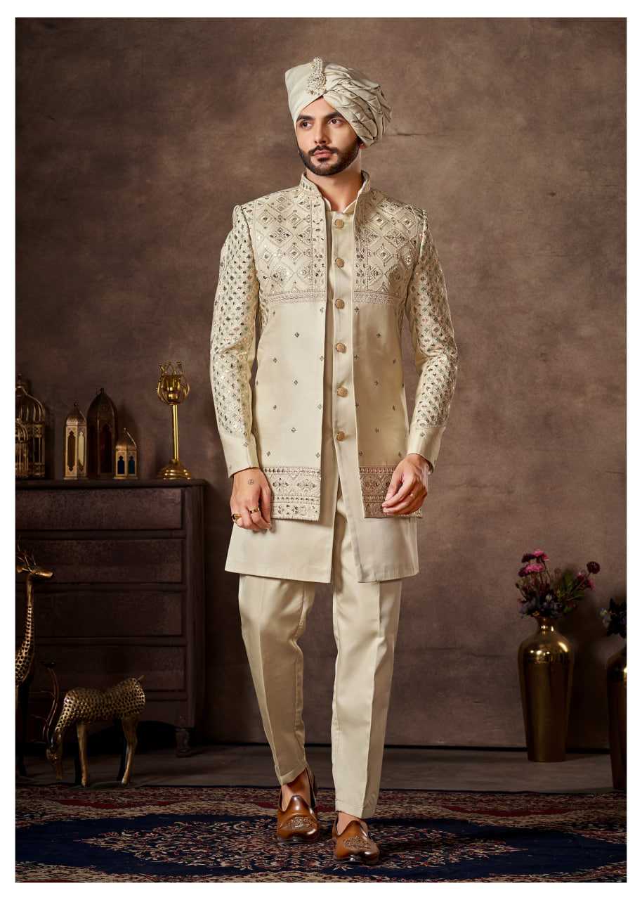 YNF Wholesale Premium Silk Indo Western RIN223 1765A 1766 | Surat Manufacturer