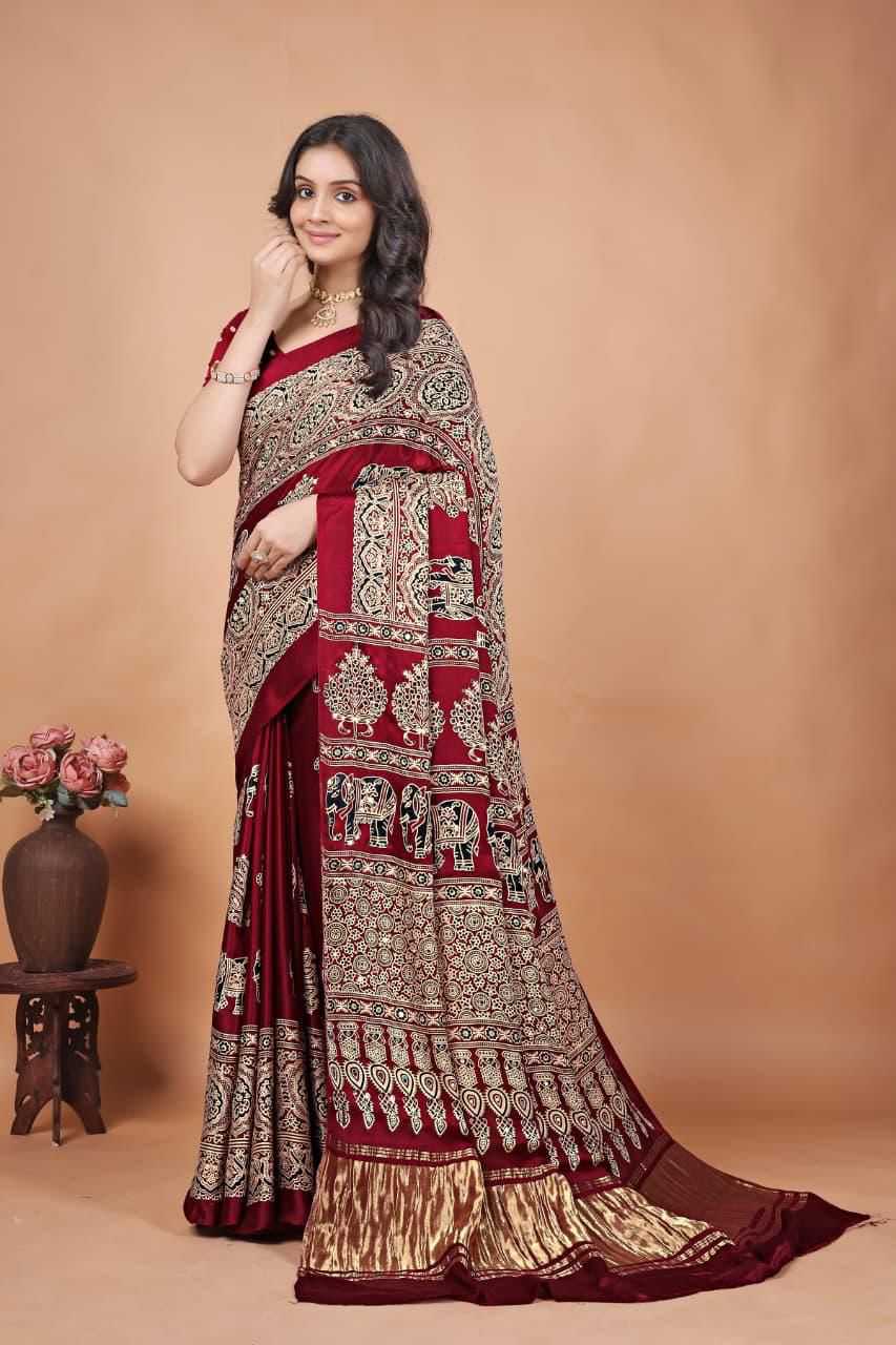 YNF Wholesale Pure Bandhej Printed Sarees KESH576 034 | Surat Manufacturer