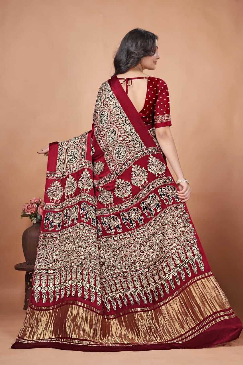 YNF Wholesale Pure Bandhej Printed Sarees KESH576 034 | Surat Manufacturer