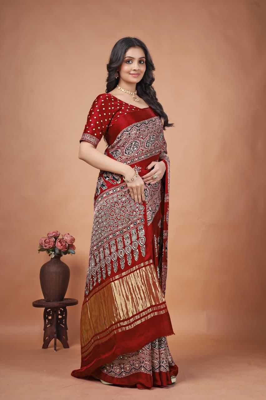 YNF Wholesale Pure Bandhej Printed Sarees KESH576 034 | Surat Manufacturer