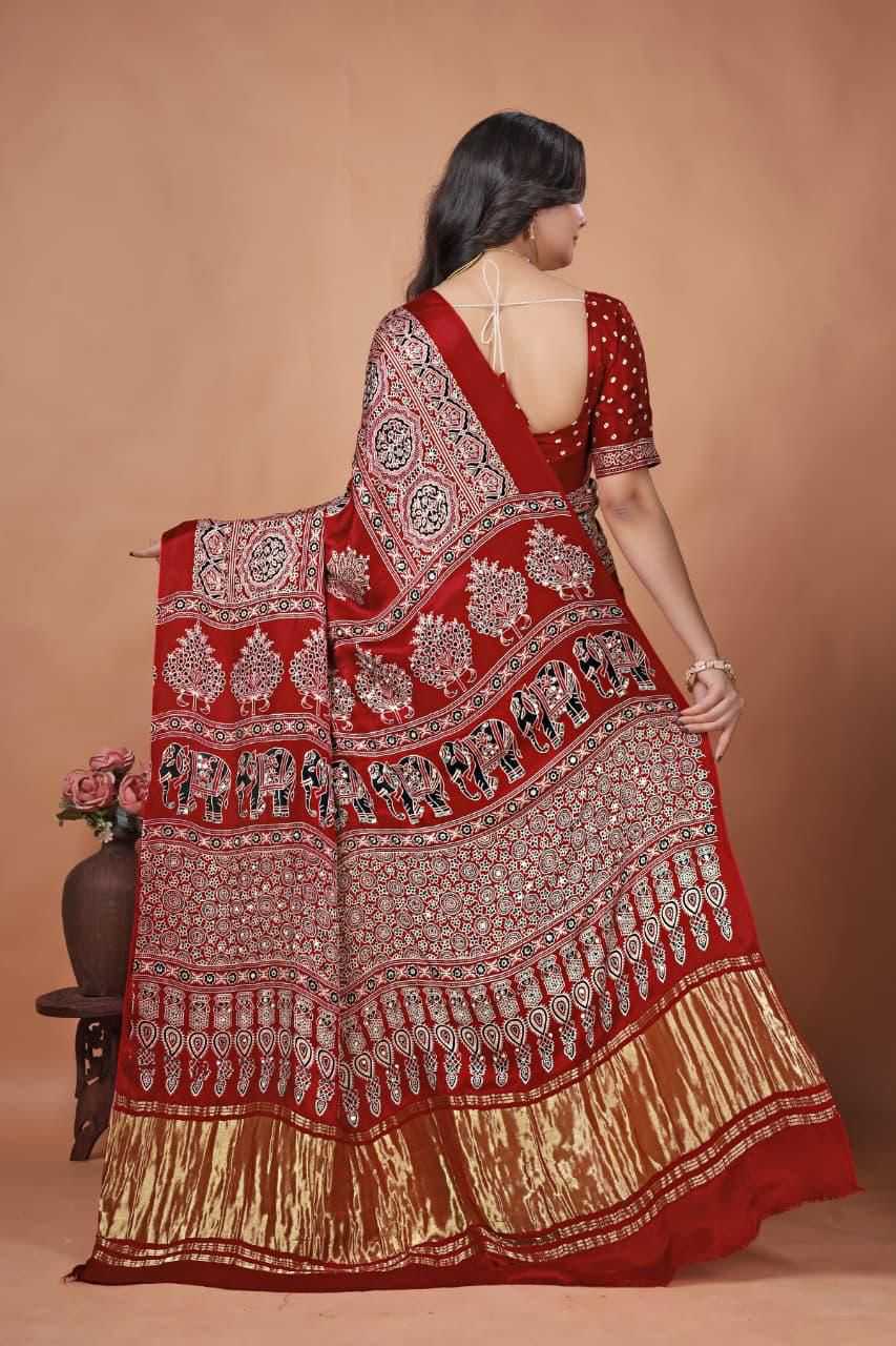 YNF Wholesale Pure Bandhej Printed Sarees KESH576 034 | Surat Manufacturer