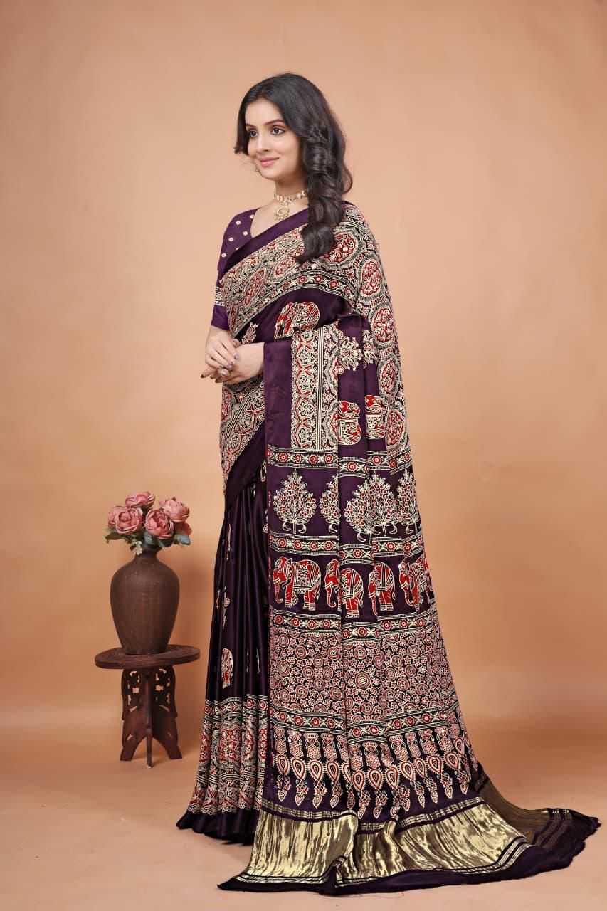 YNF Wholesale Pure Bandhej Printed Sarees KESH576 034 | Surat Manufacturer