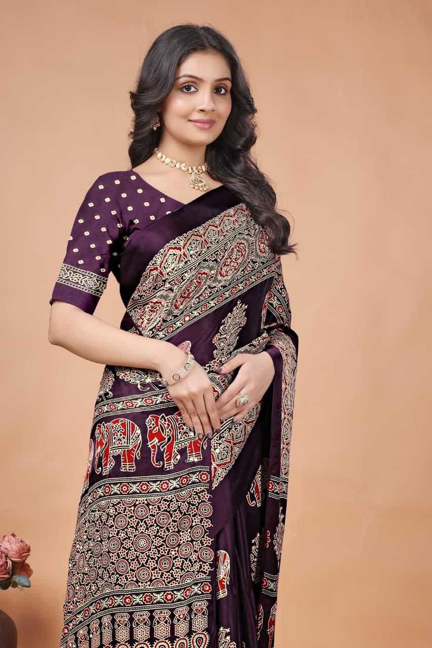 YNF Wholesale Pure Bandhej Printed Sarees KESH576 034 | Surat Manufacturer