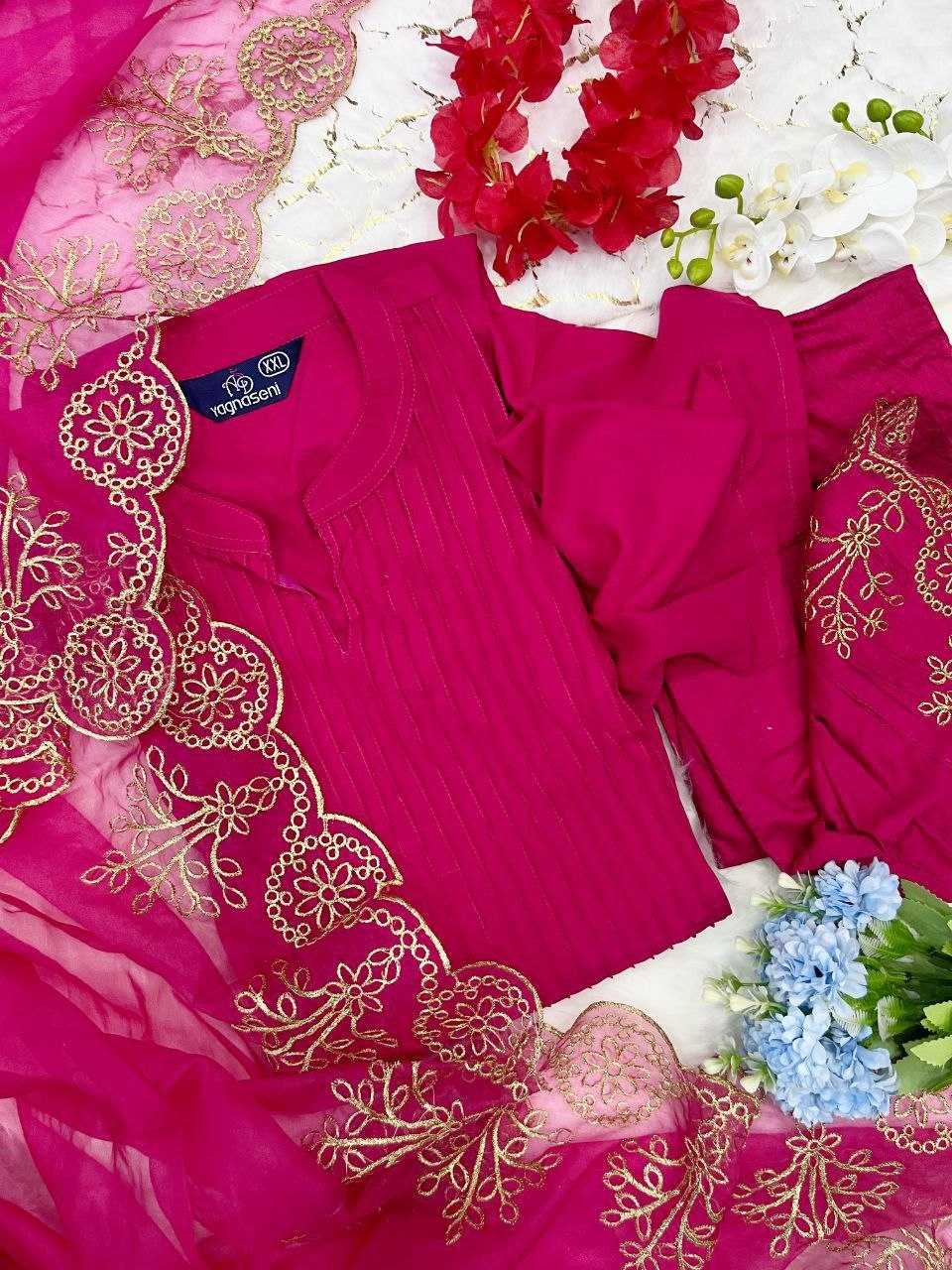 YNF Wholesale Pure Cotton Designer Kurtis KESH640 Slay | Surat Manufacturer
