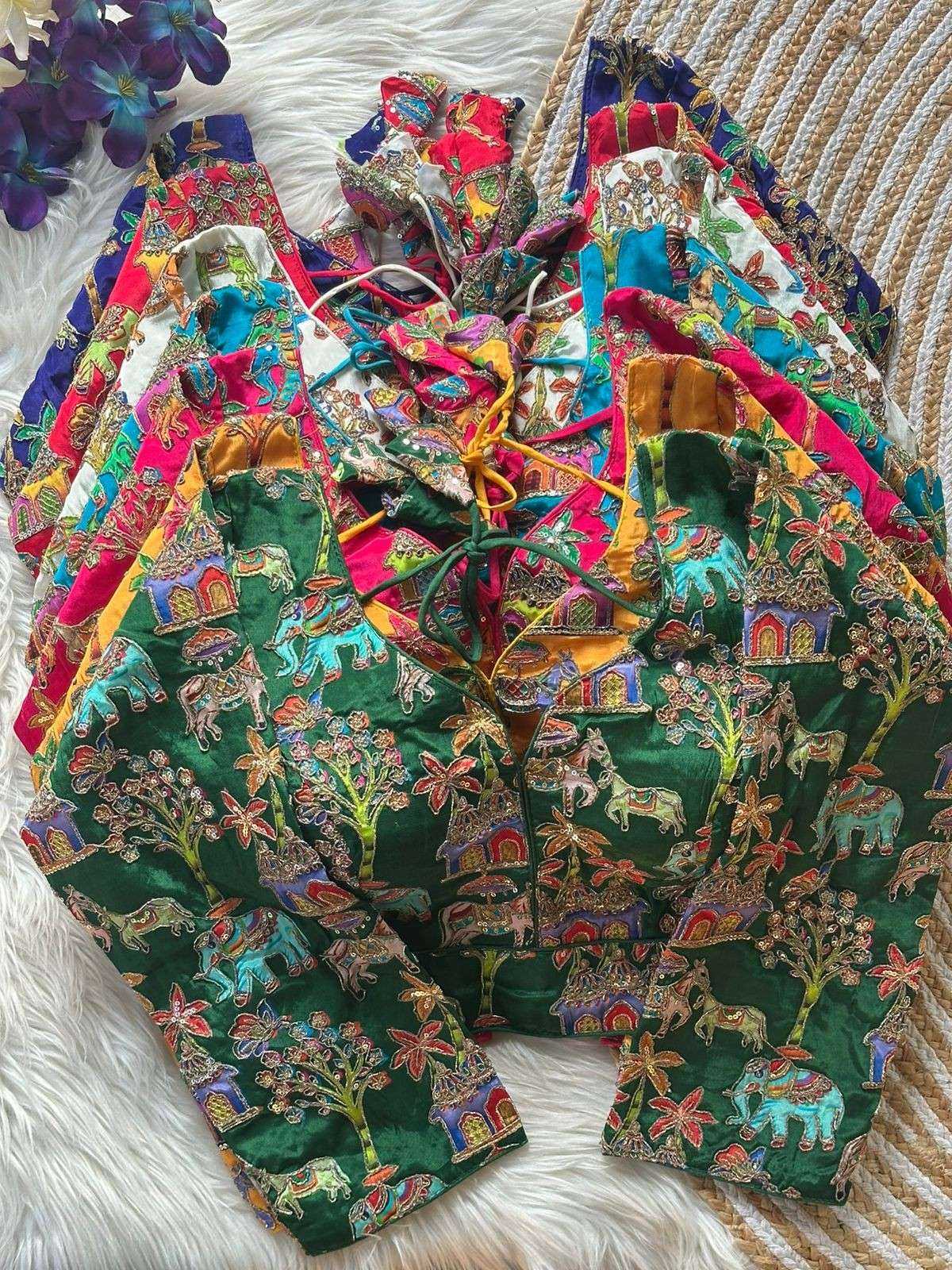 YNF Wholesale Pure Crepe V-Neck Blouses KESH426 POSITION BLOUSE | Surat Manufacturer