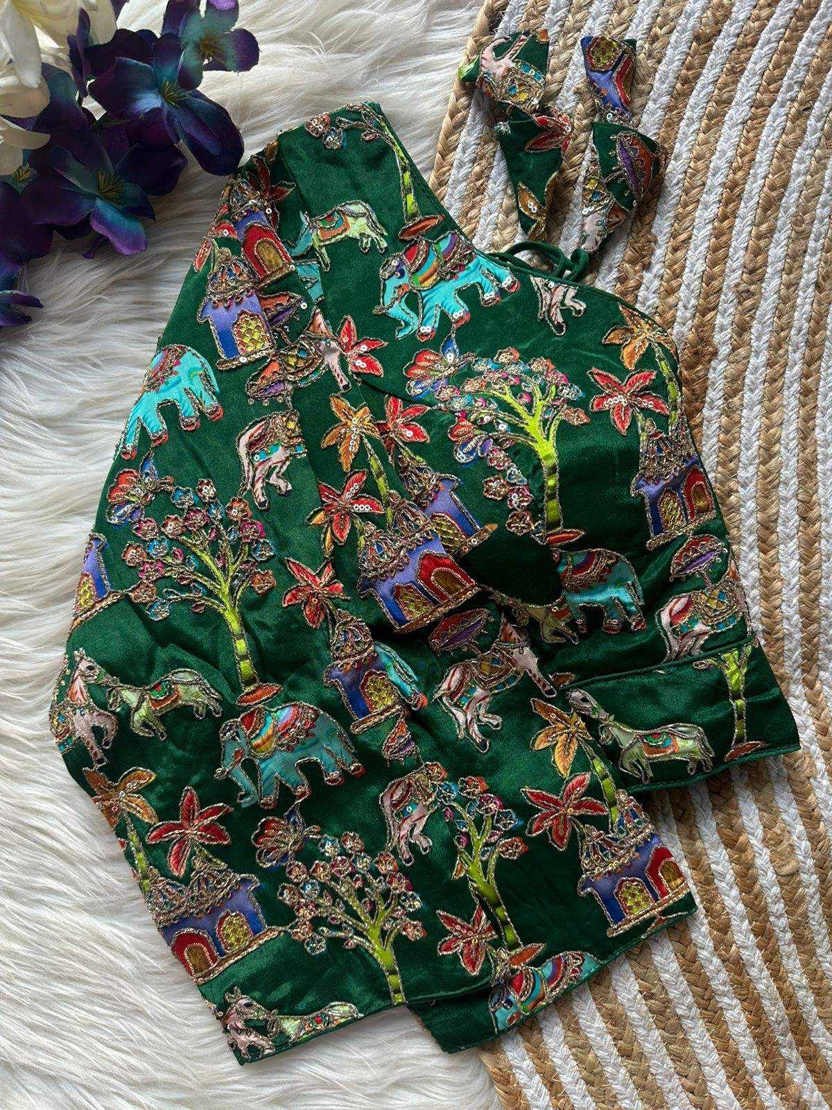 YNF Wholesale Pure Crepe V-Neck Blouses KESH426 POSITION BLOUSE | Surat Manufacturer