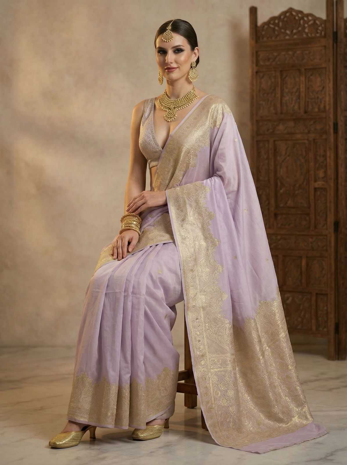 YNF Wholesale Pure Silk Kanchipuram Sarees KESH672 plain body | Surat Manufacturer