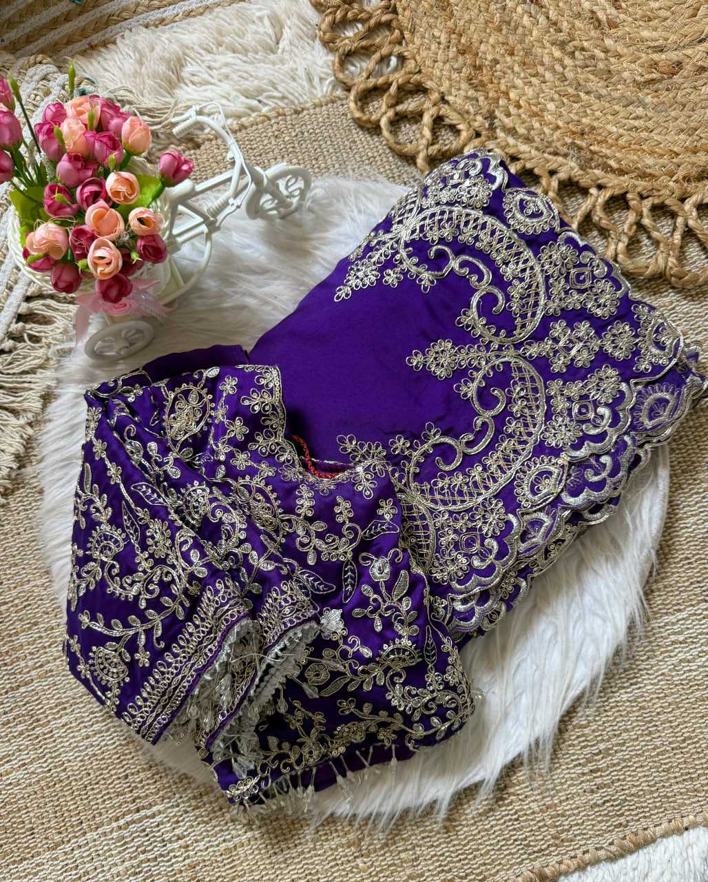 YNF Wholesale Rangoli Silk Embroidered Sarees RIN164 142 | Surat Manufacturer