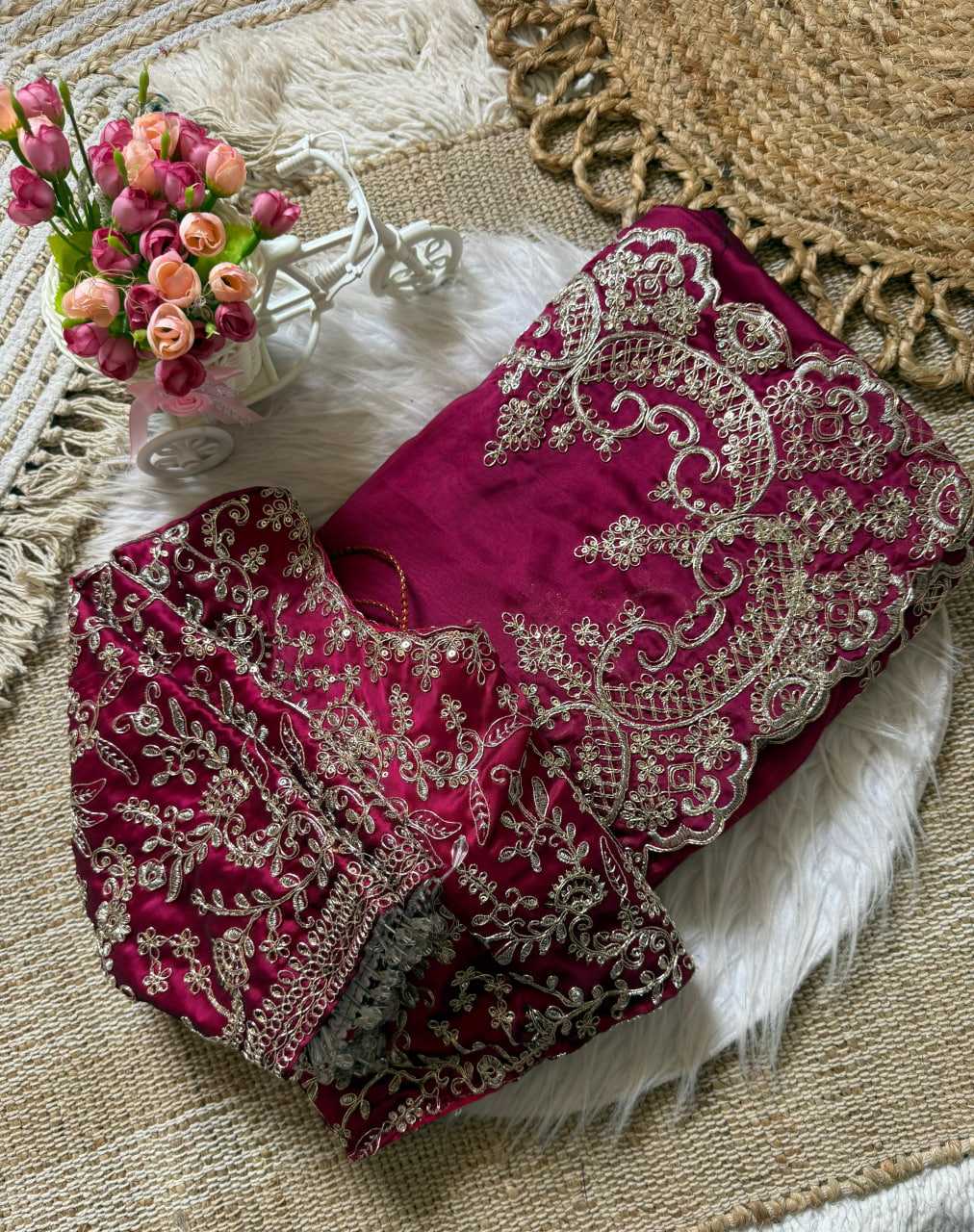 YNF Wholesale Rangoli Silk Embroidered Sarees RIN164 142 | Surat Manufacturer