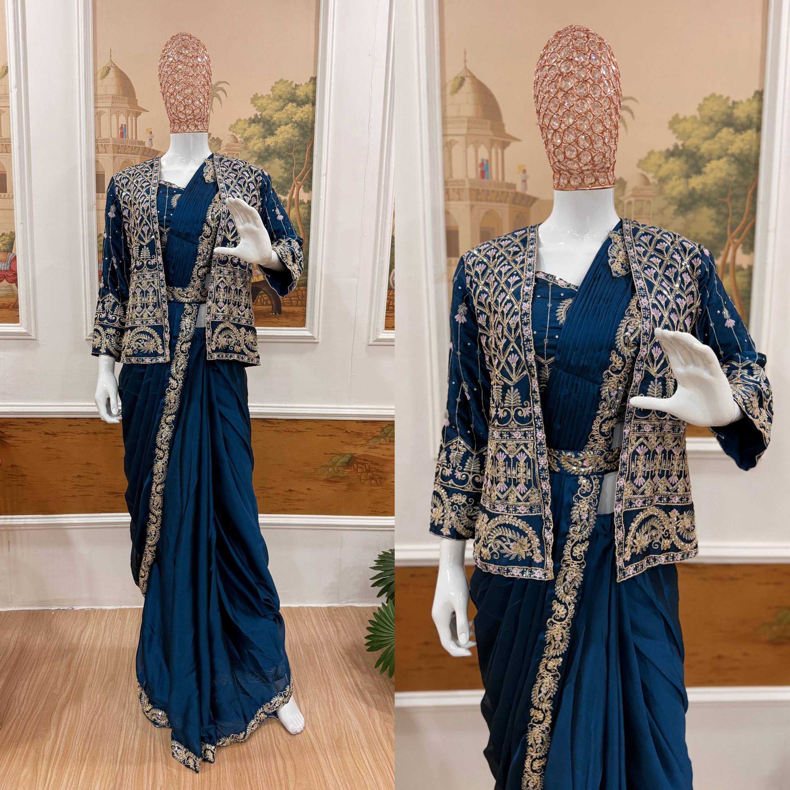 YNF Wholesale Rangoli Silk Ready To Wear Sarees RIN215 1184 | Surat Manufacturer
