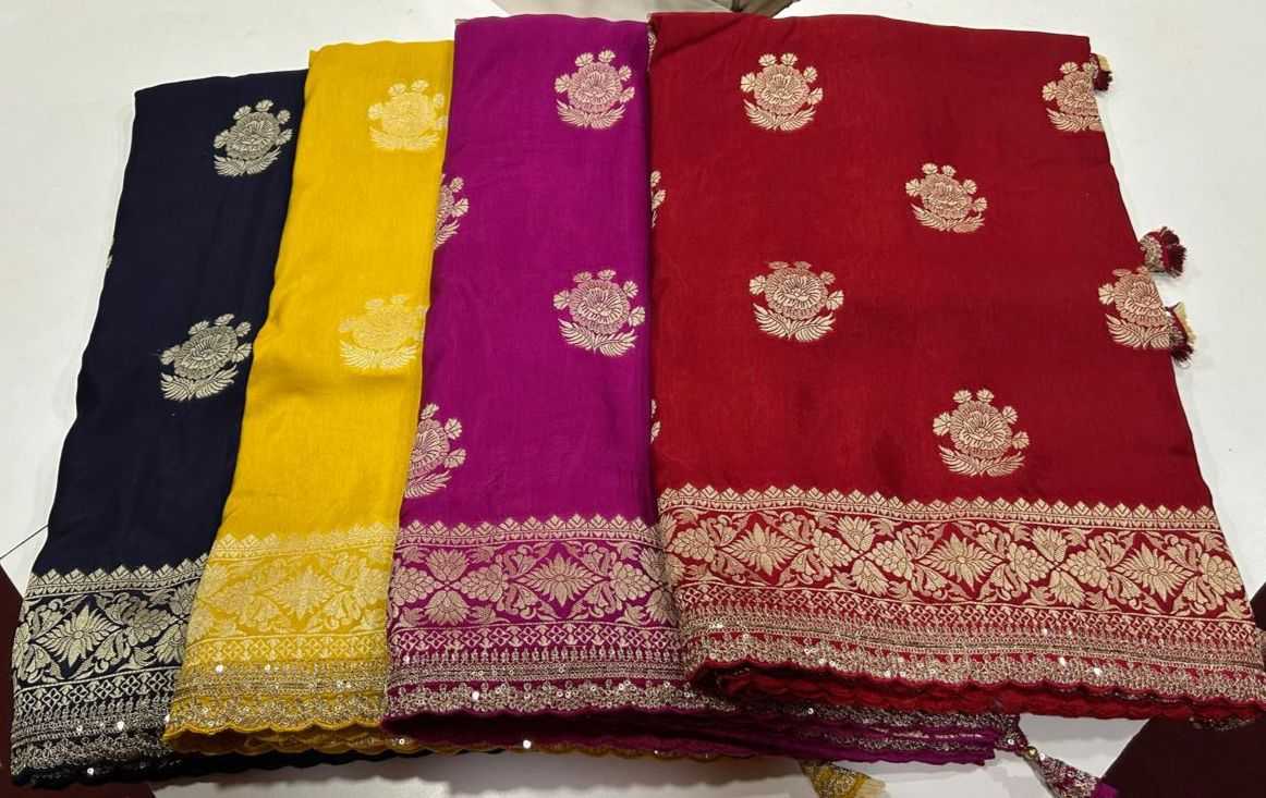 YNF Wholesale Russian Silk Fancy Sarees KESH484 126 | Surat Manufacturer