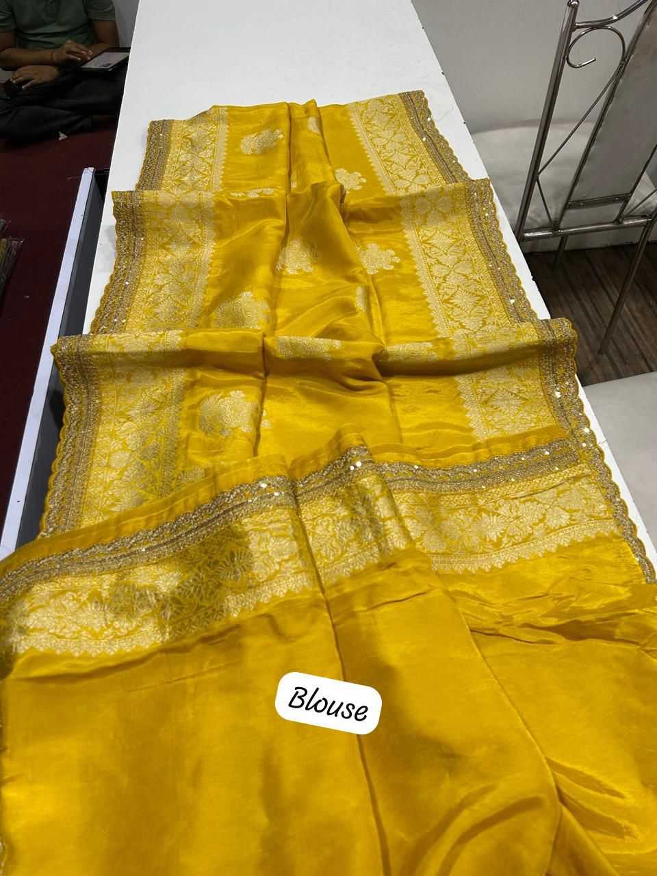 YNF Wholesale Russian Silk Fancy Sarees KESH484 126 | Surat Manufacturer