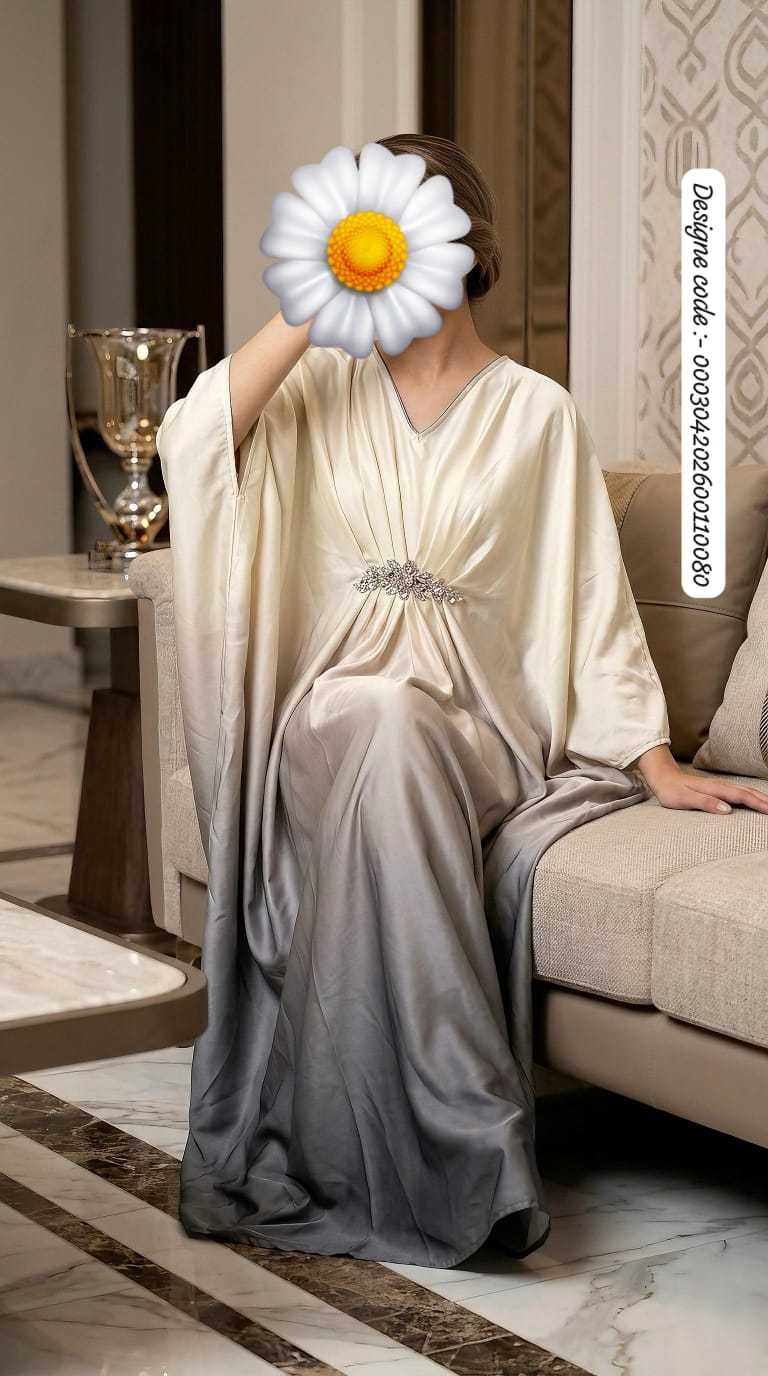 YNF Wholesale Satin Abaya KESH557 117 | Surat Manufacturer