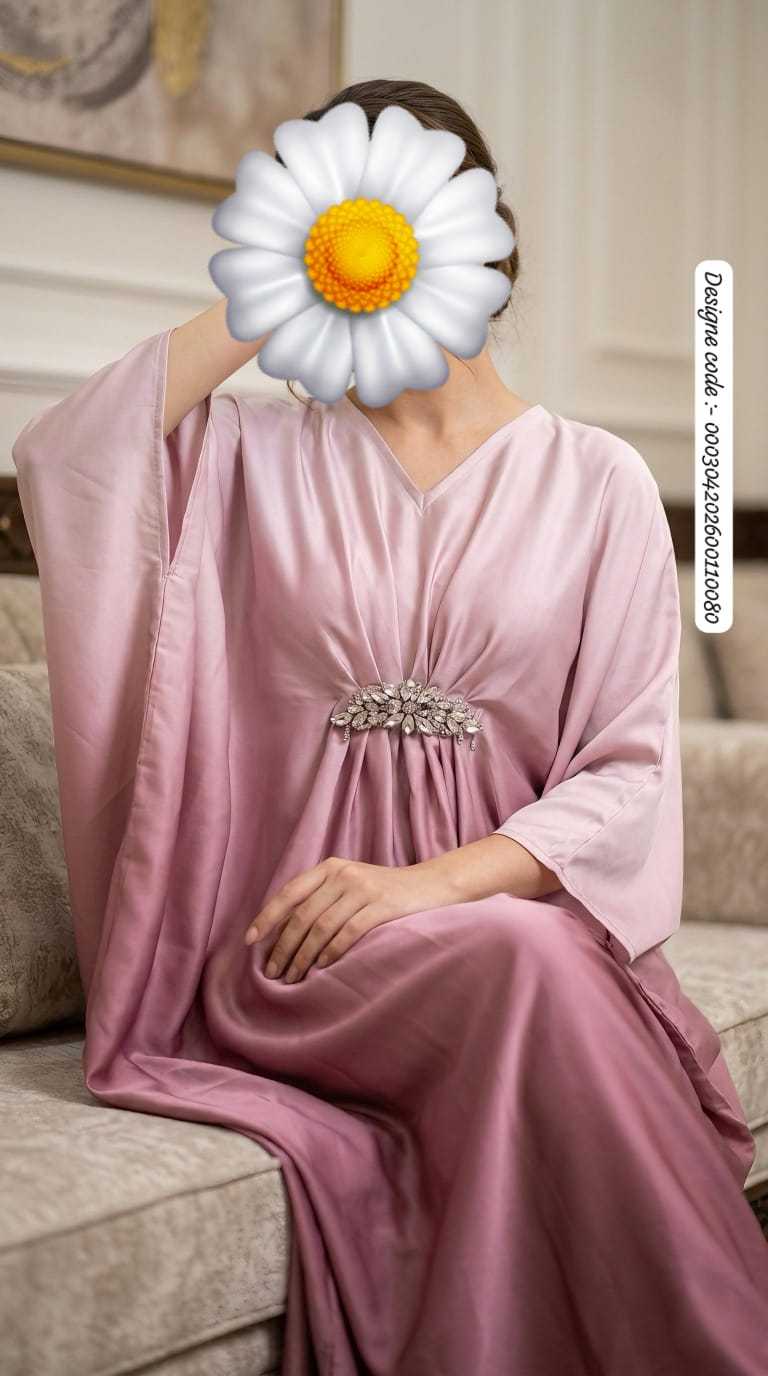 YNF Wholesale Satin Abaya KESH557 117 | Surat Manufacturer