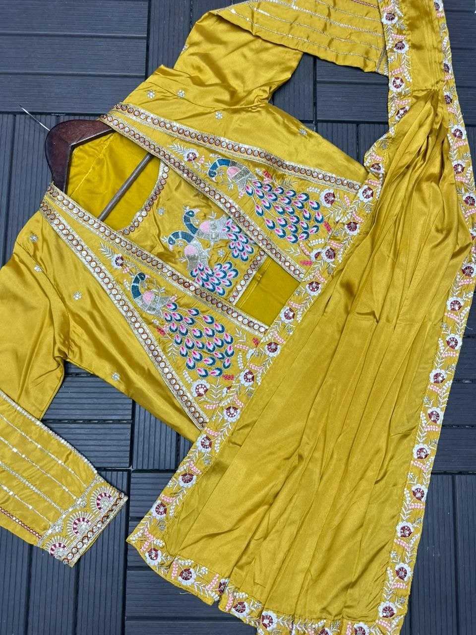YNF Wholesale Satin Crape Satin Sarees KESH591 256 | Surat Manufacturer