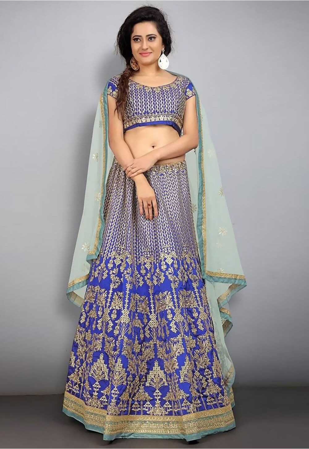 YNF Wholesale Satin Silk Designer Lehenga KESH108 V3-182 | Surat Manufacturer