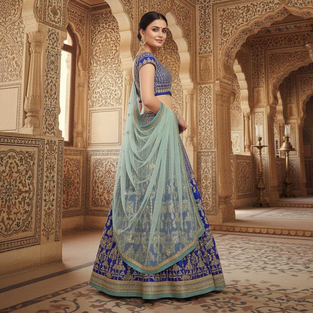 YNF Wholesale Satin Silk Designer Lehenga KESH108 V3-182 | Surat Manufacturer
