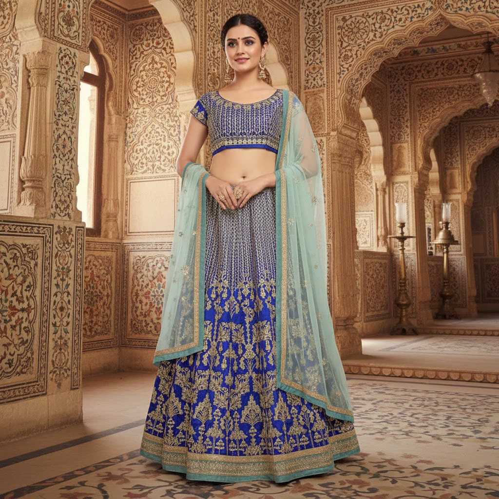 YNF Wholesale Satin Silk Designer Lehenga KESH108 V3-182 | Surat Manufacturer