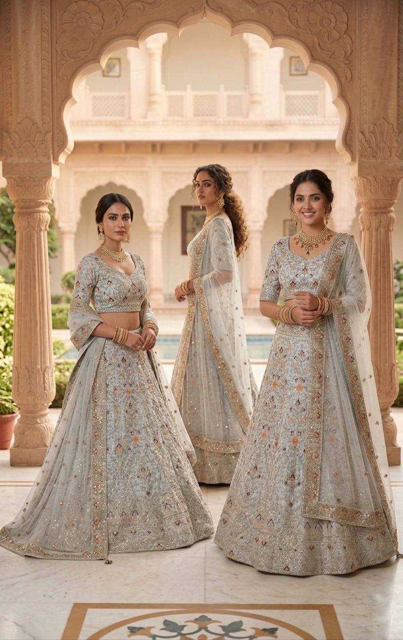 YNF Wholesale Satin Silk Embroidered Lehenga KESH512 1839 | Surat Manufacturer