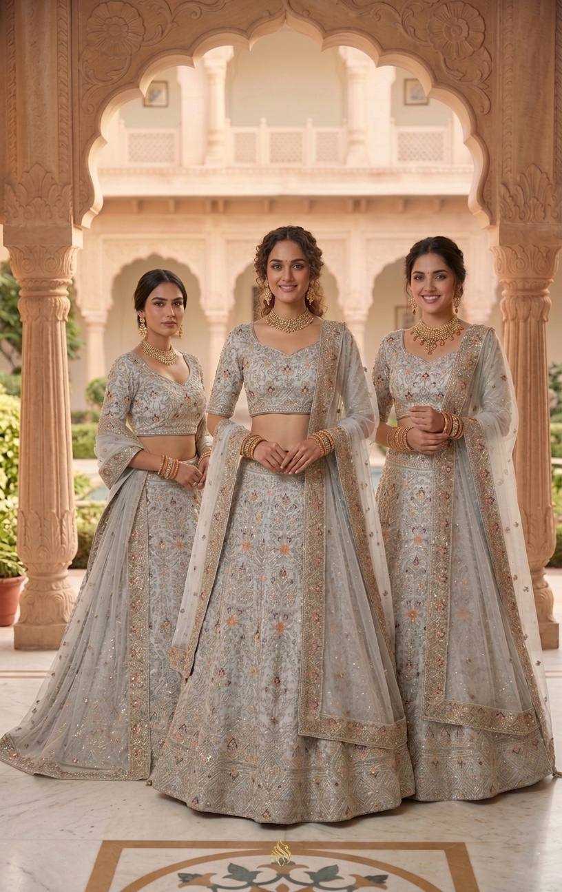 YNF Wholesale Satin Silk Embroidered Lehenga KESH512 1839 | Surat Manufacturer