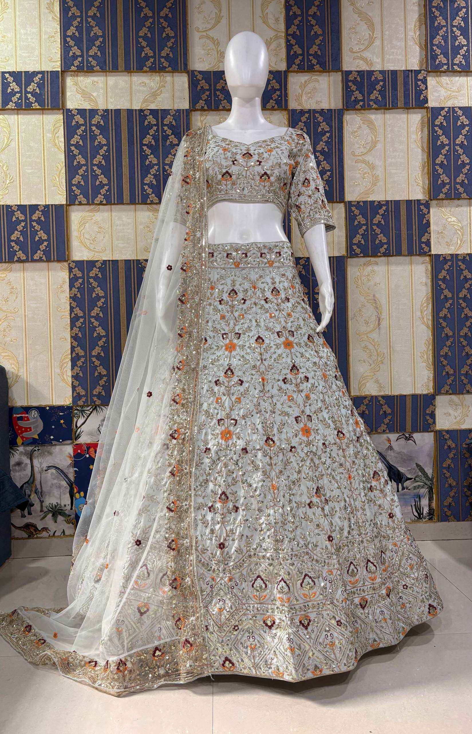 YNF Wholesale Satin Silk Embroidered Lehenga KESH512 1839 | Surat Manufacturer