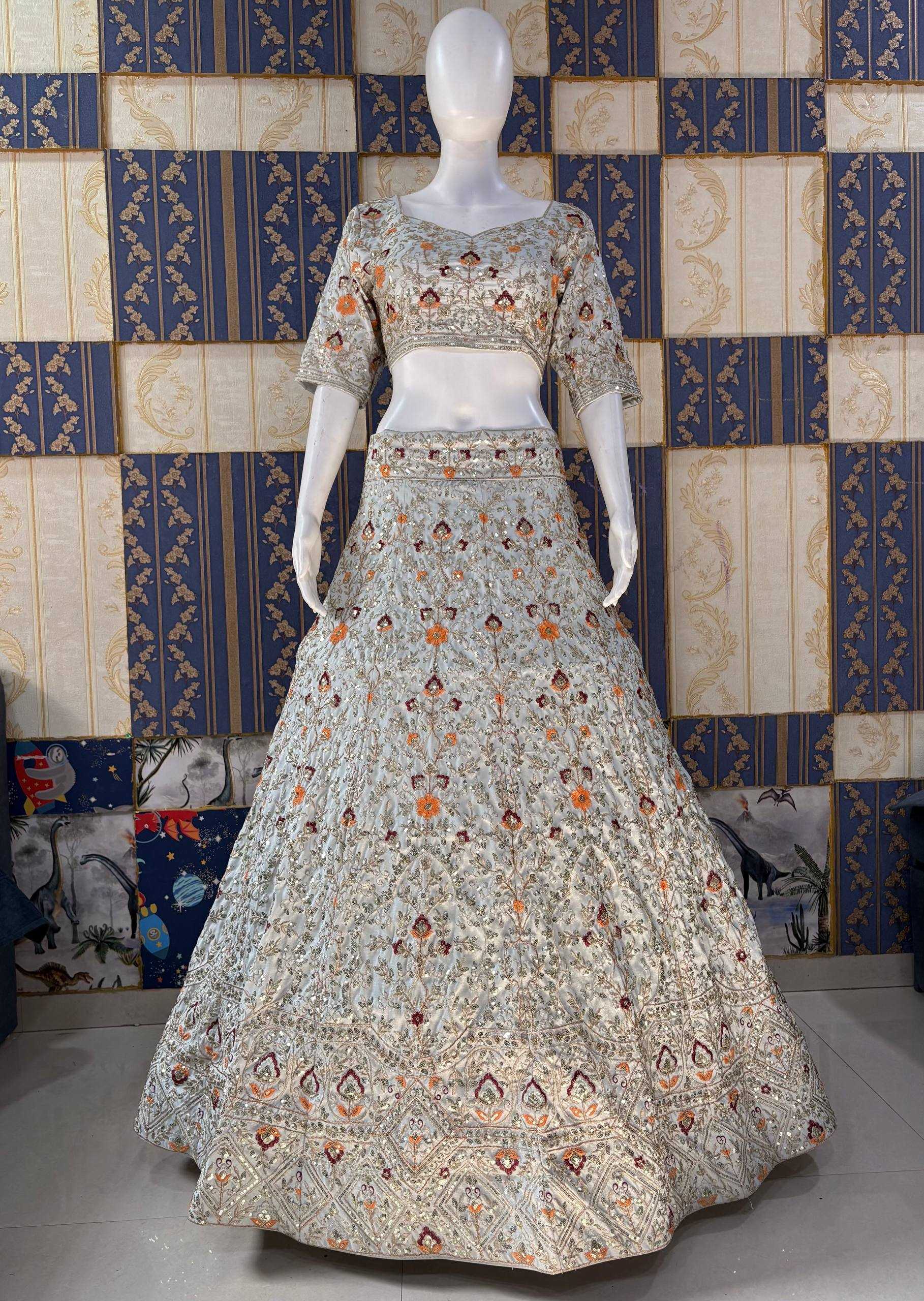 YNF Wholesale Satin Silk Embroidered Lehenga KESH512 1839 | Surat Manufacturer