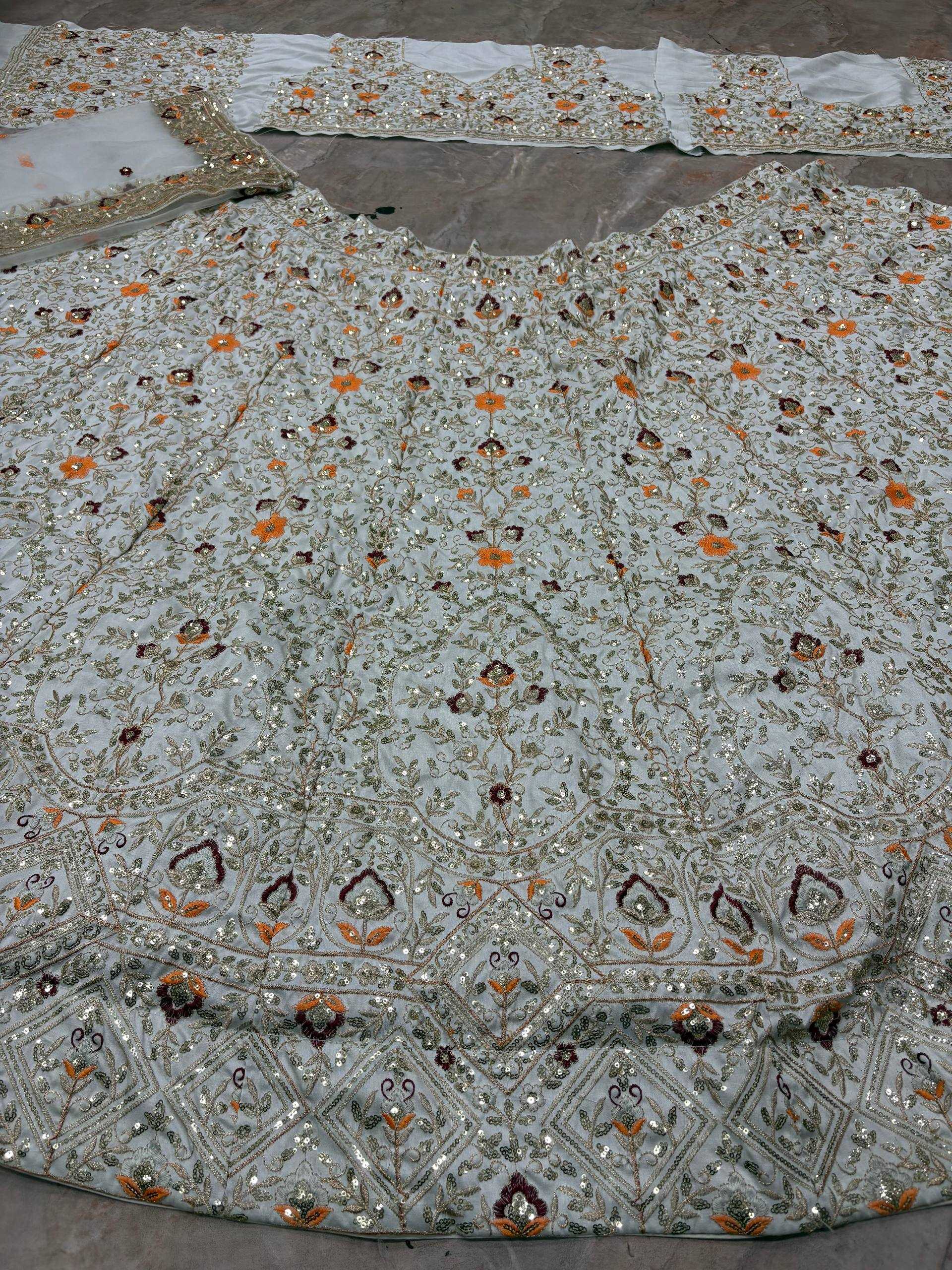 YNF Wholesale Satin Silk Embroidered Lehenga KESH512 1839 | Surat Manufacturer