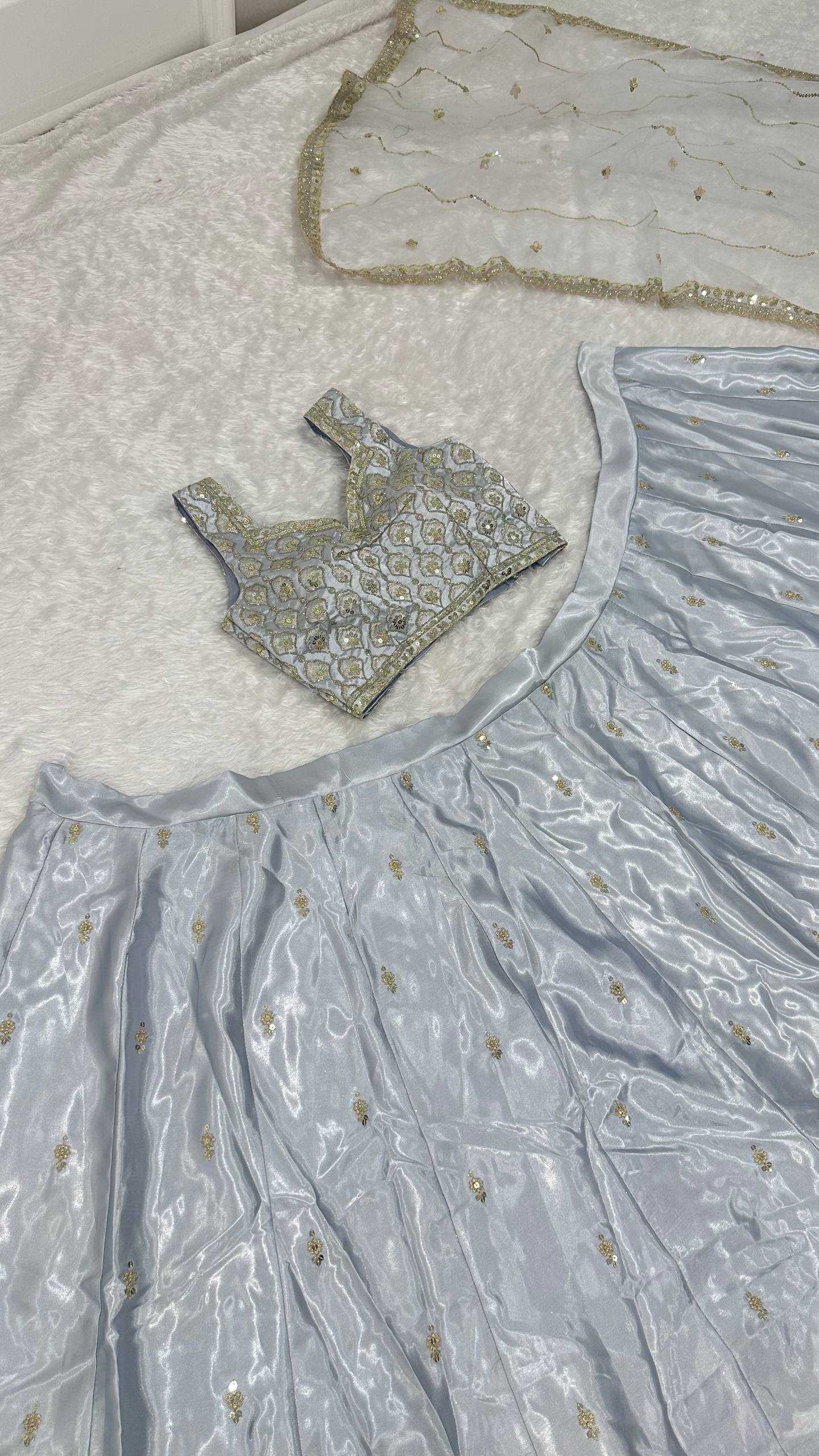 YNF Wholesale Satin Silk Zari Work Lehenga RIN213 364 | Surat Manufacturer