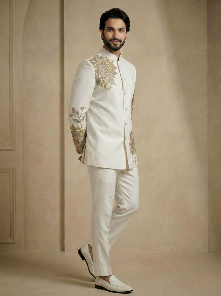 YNF Wholesale Satin Silk Mens Suits RIN223 Series 5100 to 510 | Surat Manufacturer