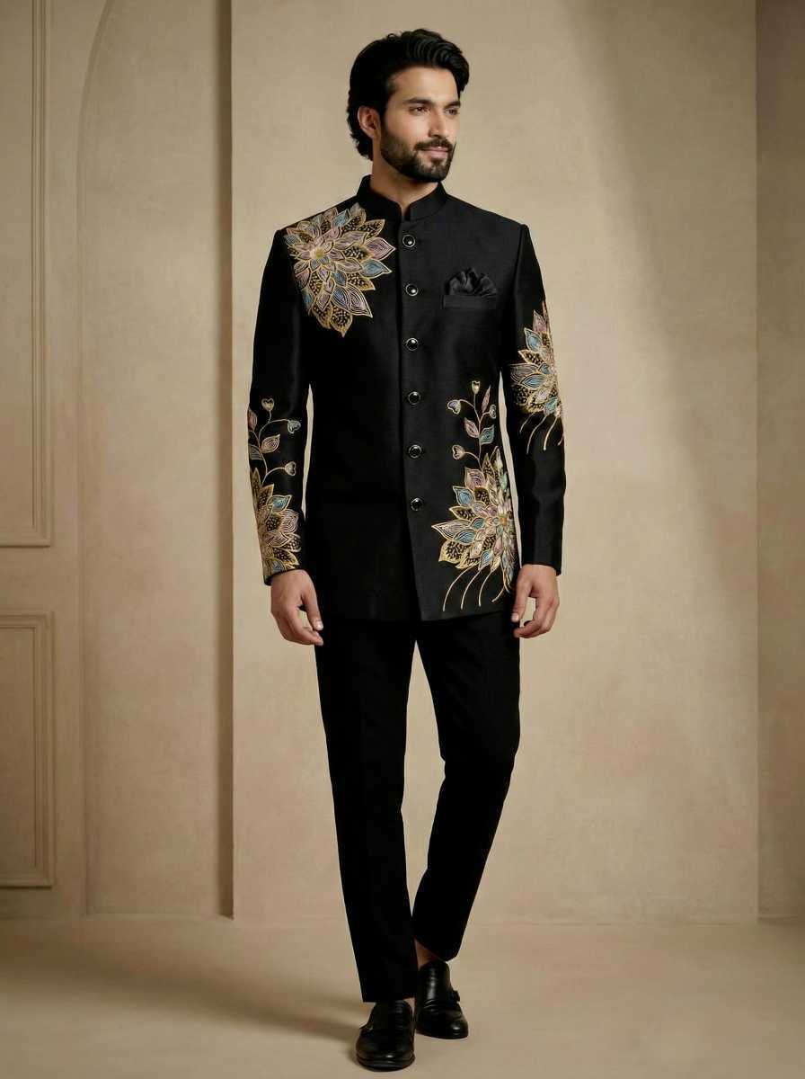 YNF Wholesale Satin Silk Mens Suits RIN223 Series 5100 to 510 | Surat Manufacturer