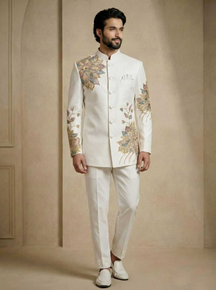 YNF Wholesale Satin Silk Mens Suits RIN223 Series 5100 to 510 | Surat Manufacturer
