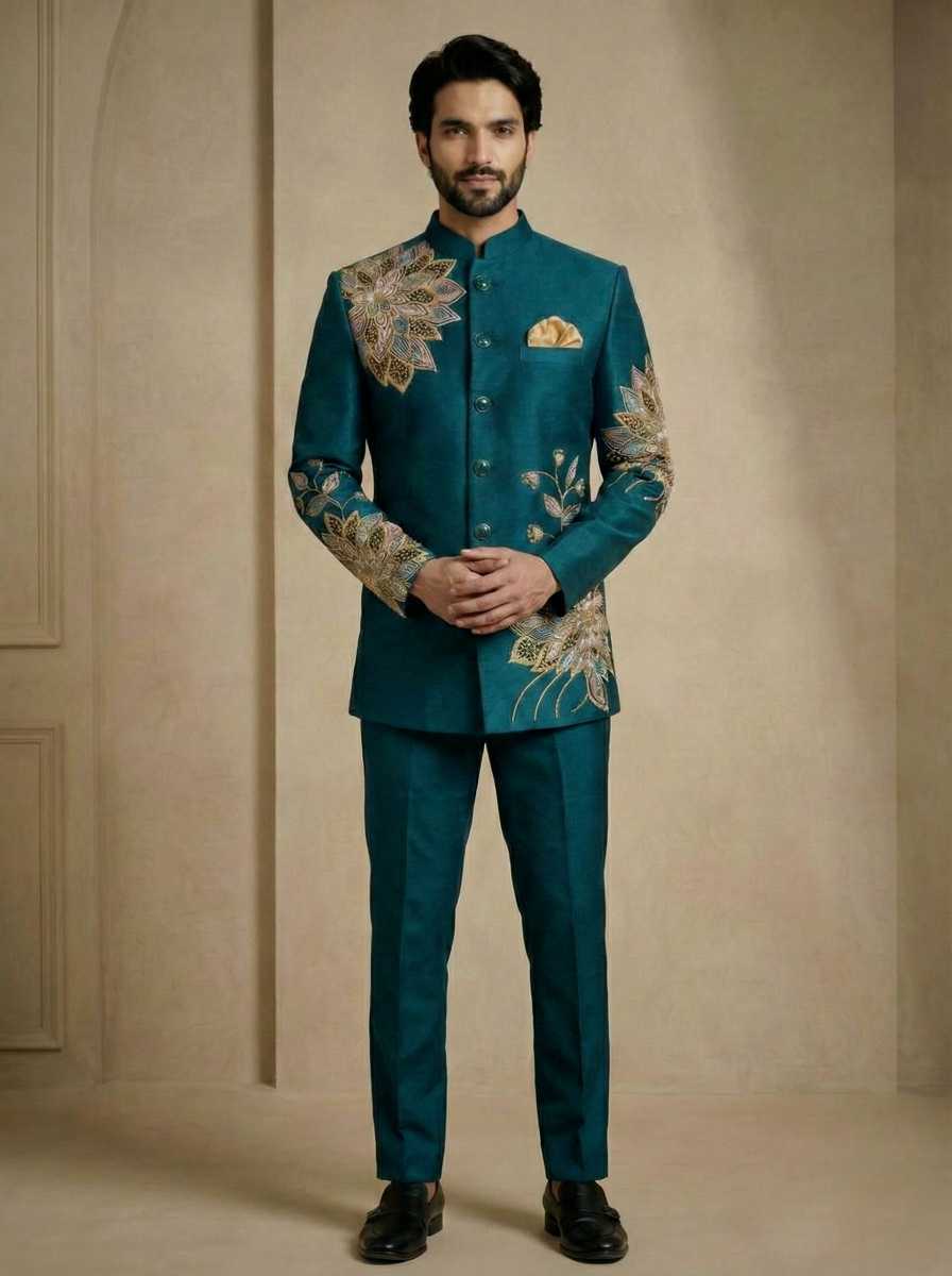YNF Wholesale Satin Silk Mens Suits RIN223 Series 5100 to 510 | Surat Manufacturer