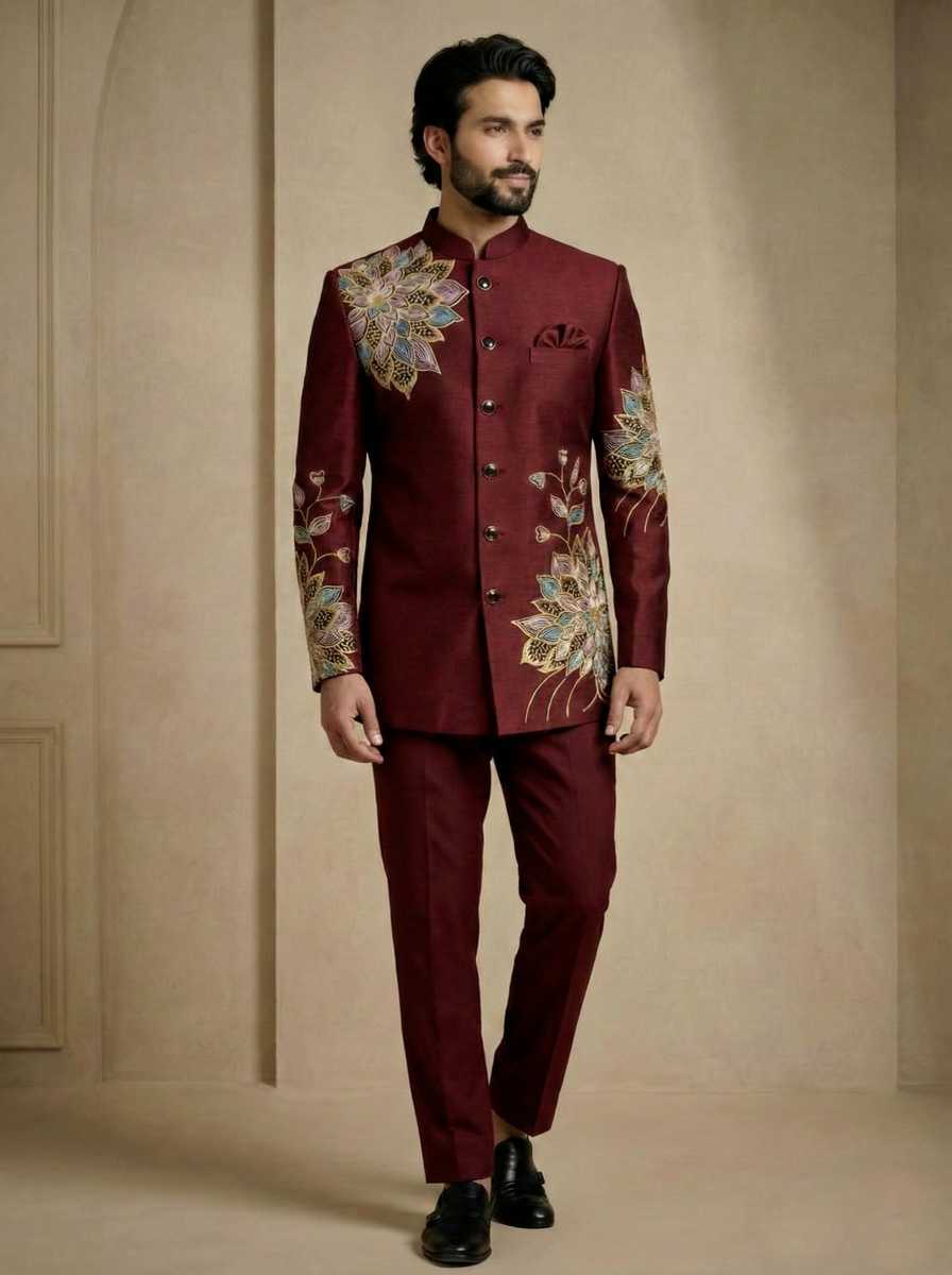 YNF Wholesale Satin Silk Mens Suits RIN223 Series 5100 to 510 | Surat Manufacturer
