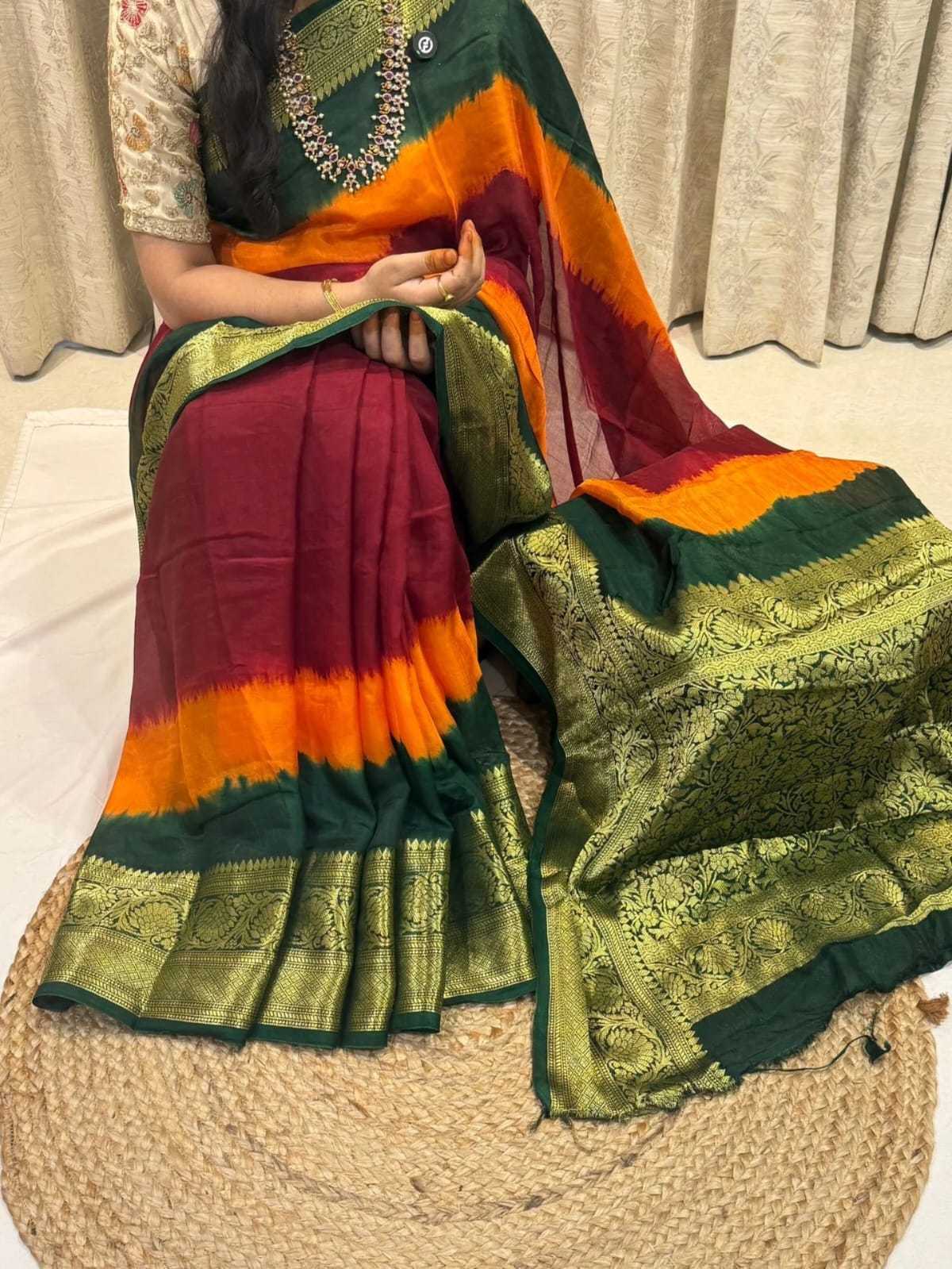 YNF Wholesale Silk Cotton Kanjeevaram Sarees KESH576 025 | Surat Manufacturer