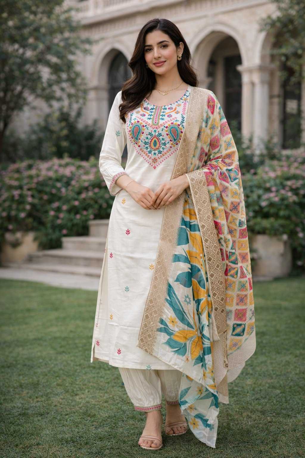 YNF Wholesale Silk Cotton Designer Kurtis KESH643 201037 | Surat Manufacturer