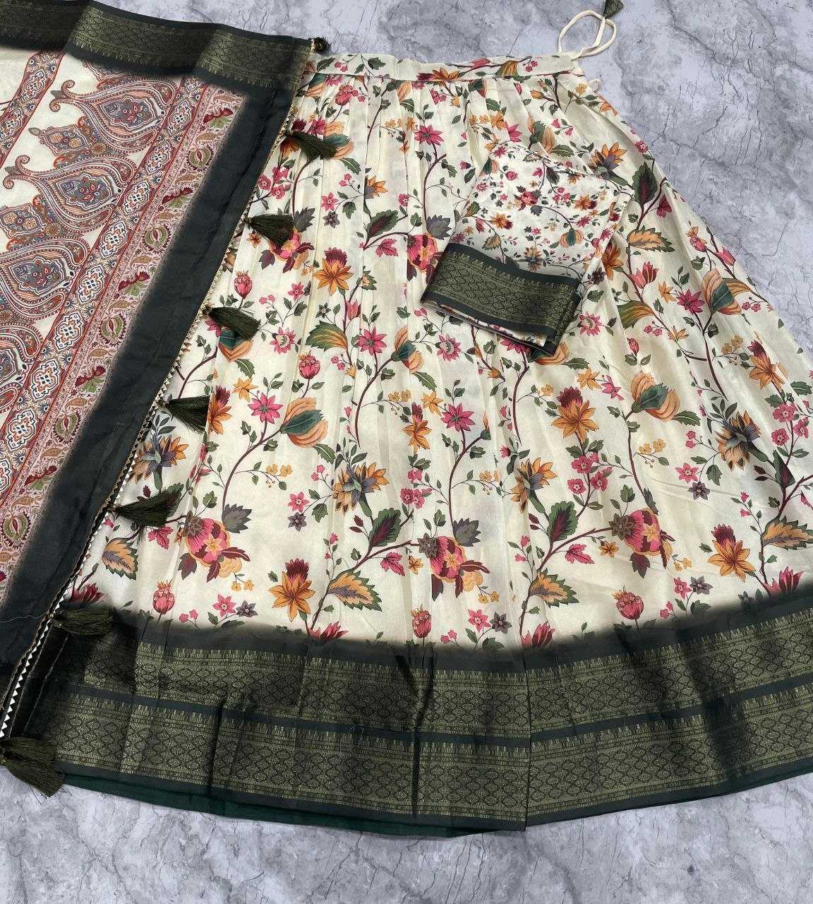 YNF Wholesale Silk Cotton Kalamkari Lehenga KESH723 ANUSHA | Surat Manufacturer