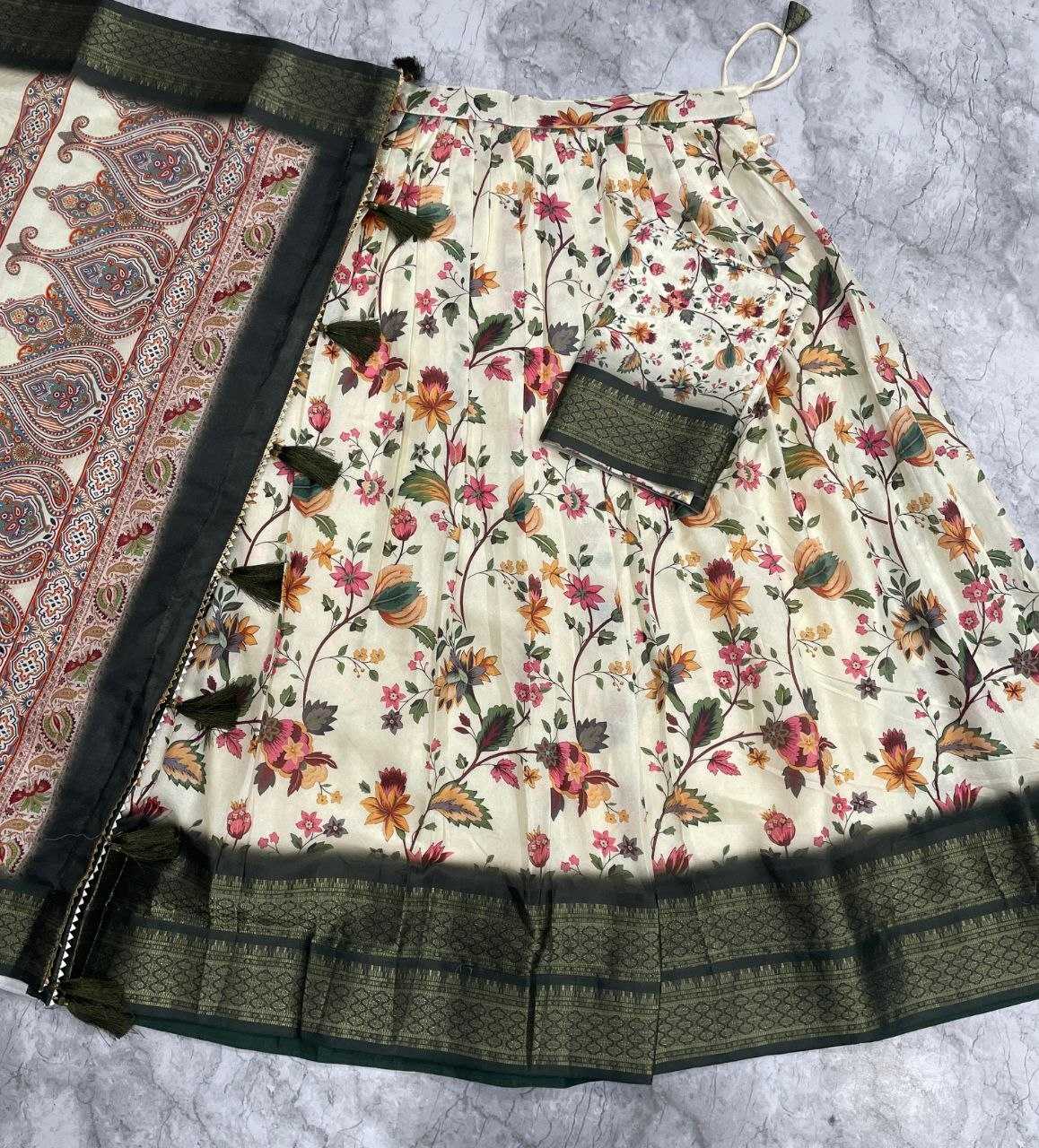 YNF Wholesale Silk Cotton Kalamkari Lehenga KESH723 ANUSHA | Surat Manufacturer