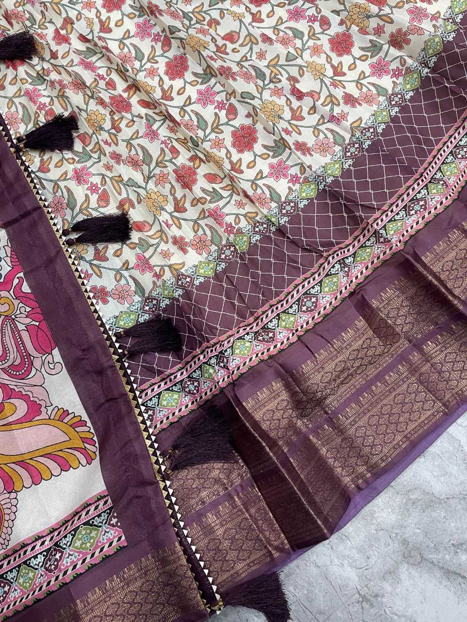 YNF Wholesale Silk Cotton Kalamkari Lehenga KESH723 ANUSHA | Surat Manufacturer