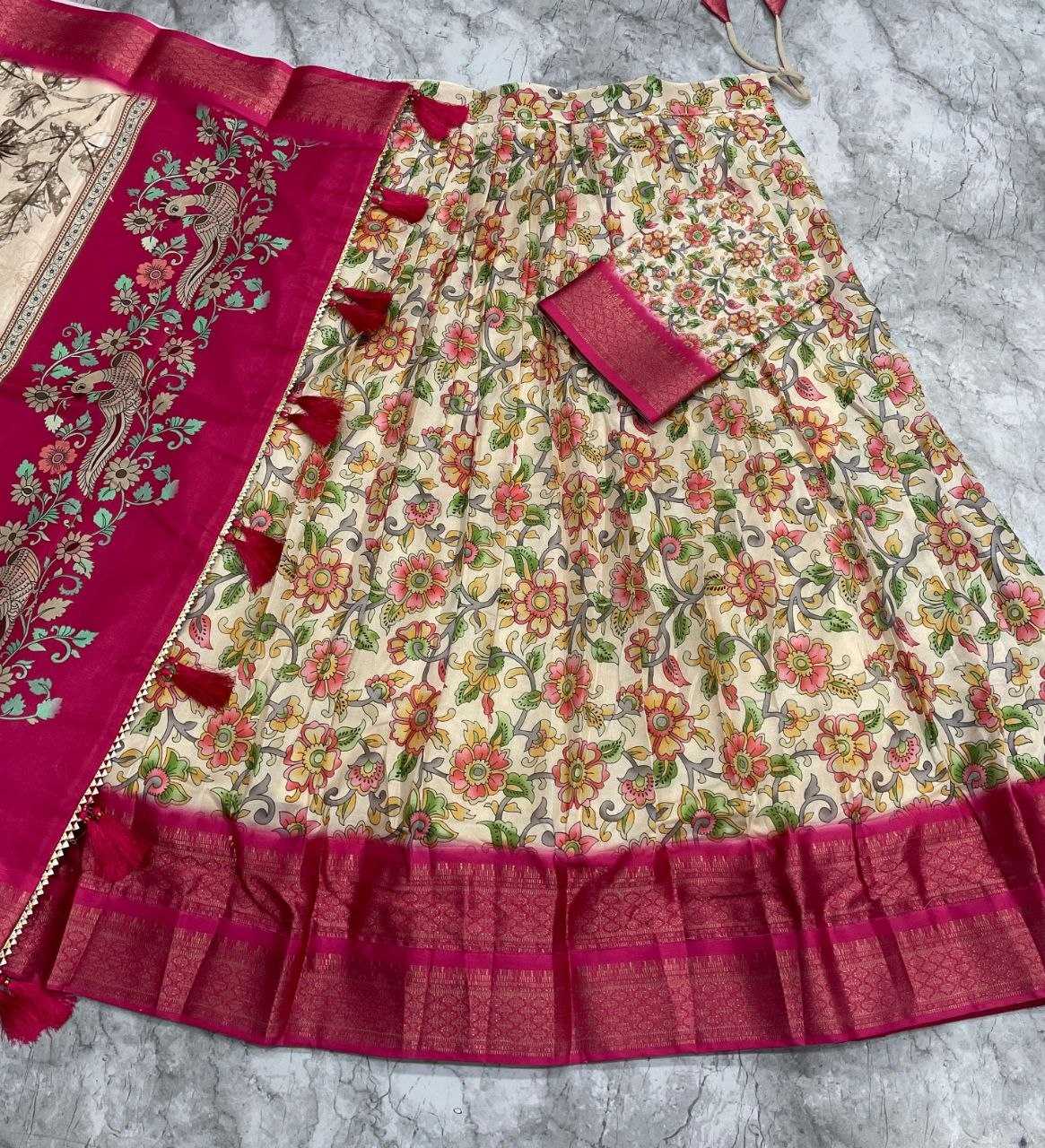 YNF Wholesale Silk Cotton Kalamkari Lehenga KESH723 ANUSHA | Surat Manufacturer