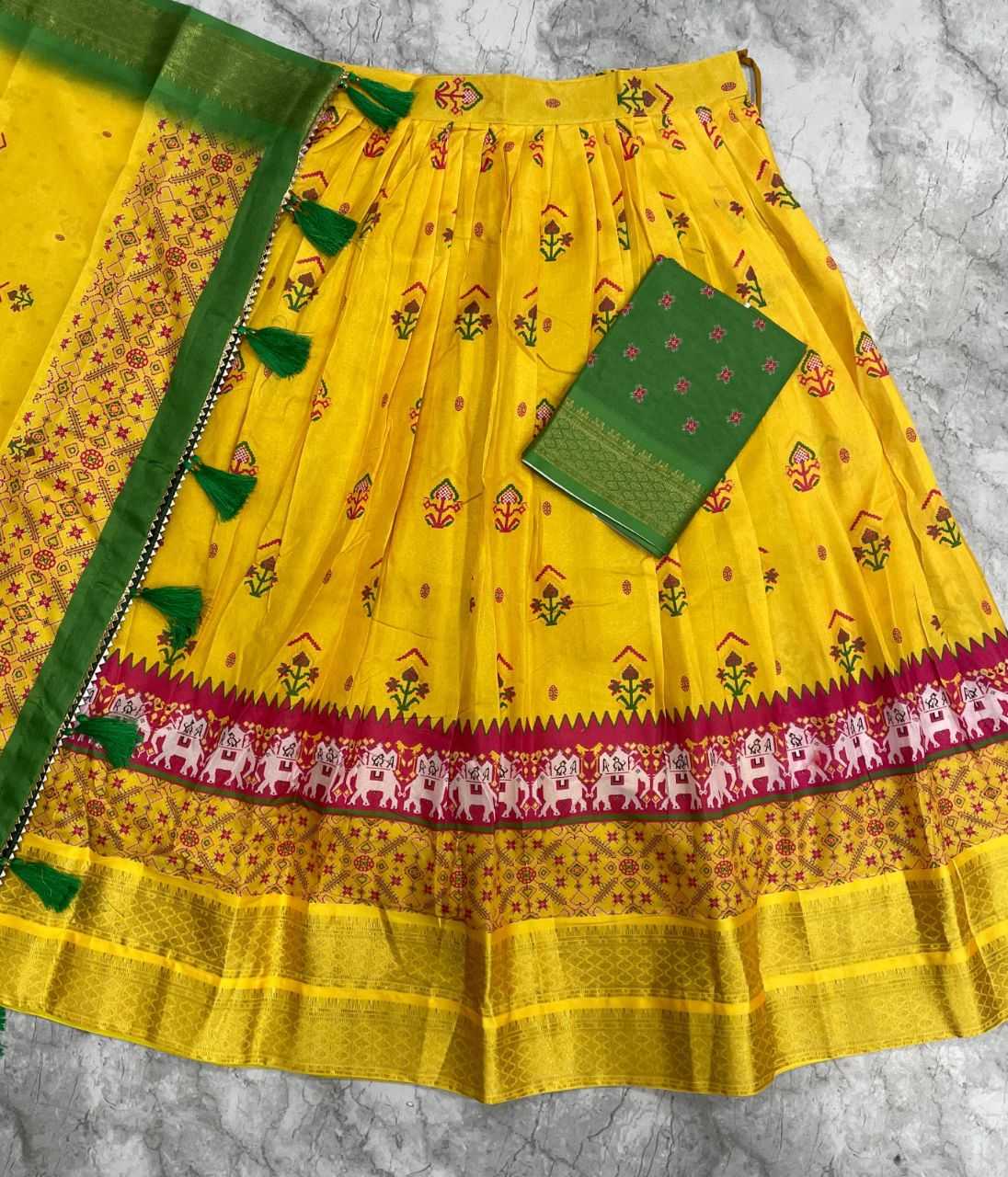 YNF Wholesale Silk Cotton Kalamkari Lehenga KESH723 ANUSHA | Surat Manufacturer